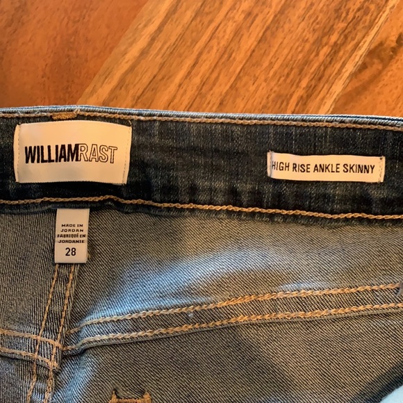 NWT William Rast High Rise Ankle Skinny - Picture 8 of 11